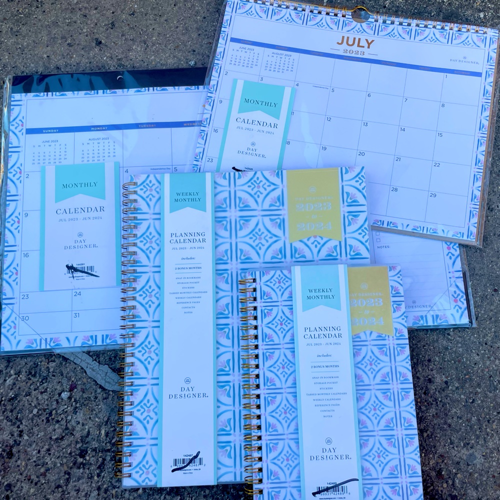 Planner/Calendar set